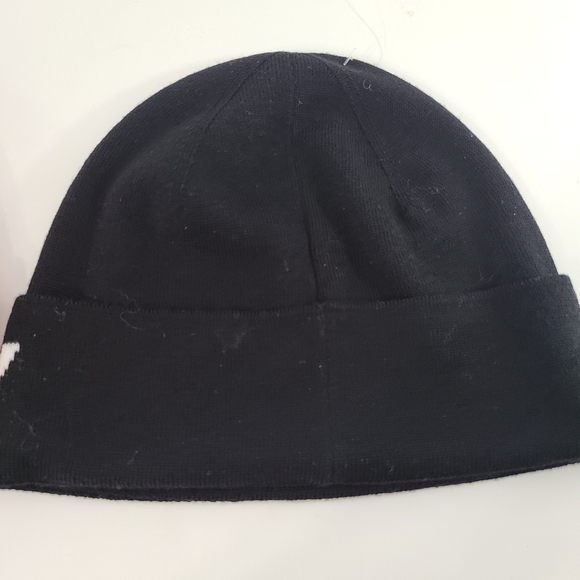 Givenchy Split Logo Wool Skull Cap Beanie Winter Hat Fold Cuff Made In Italy NWT - Picture 6 of 13